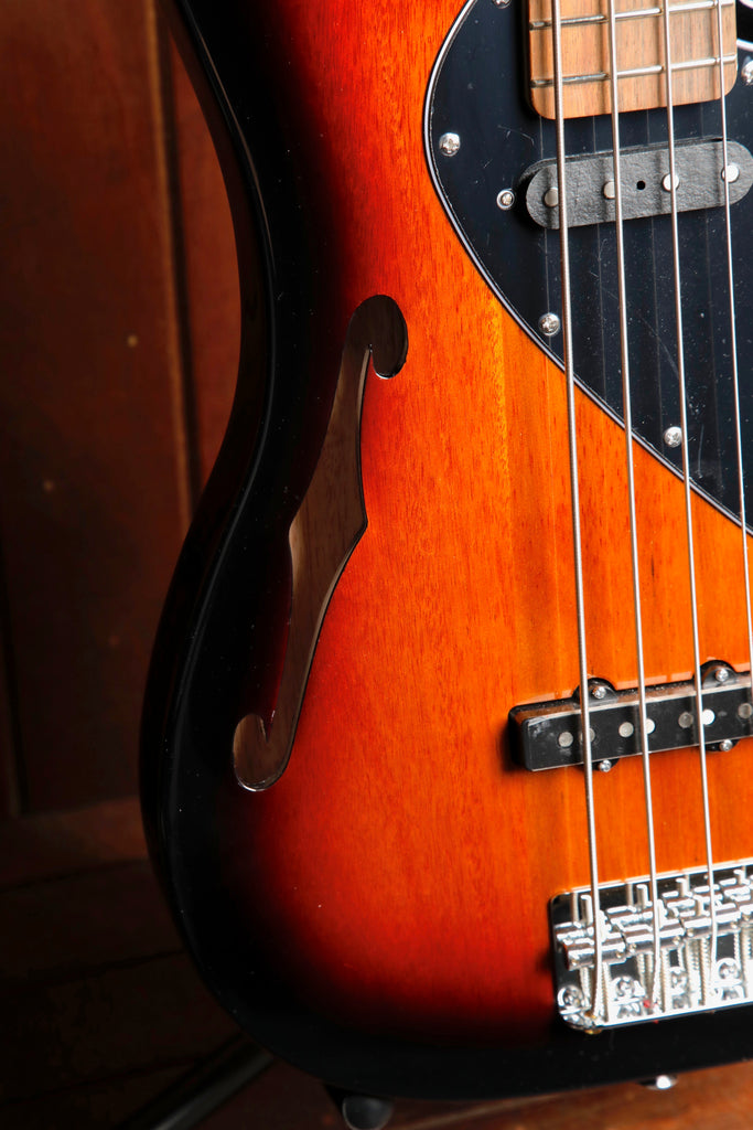Squier Paranormal Precision Bass Thinline SJ 3-Colour Sunburst