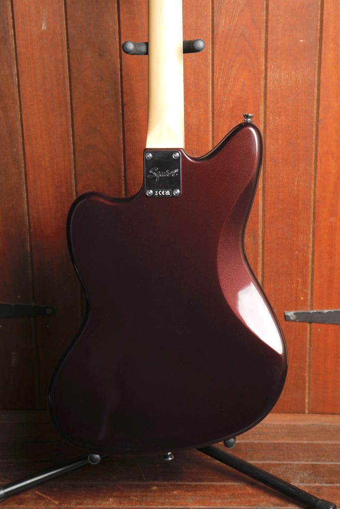 Squier Paranormal Baritone Jazzmaster HH Oxblood Electric Guitar