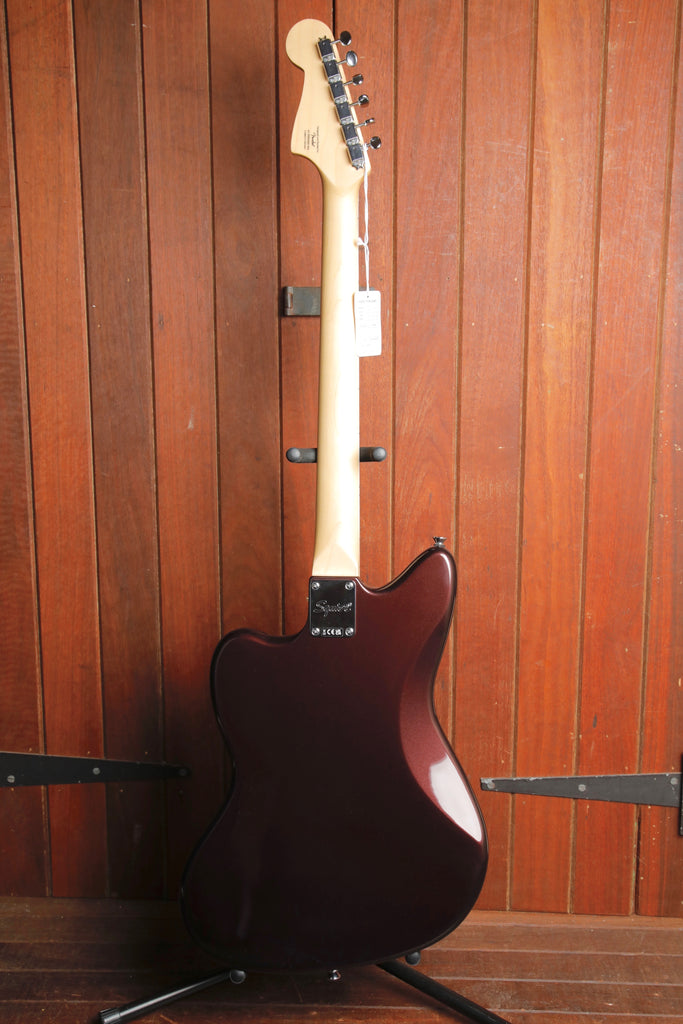 Squier Paranormal Baritone Jazzmaster HH Oxblood Electric Guitar