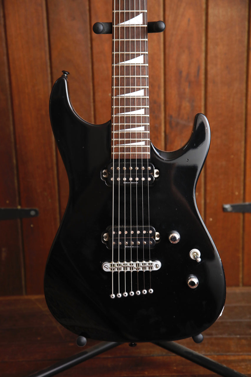 Jackson DR7 Dinky Made in Japan 7-String Guitar Black Pre-Owned