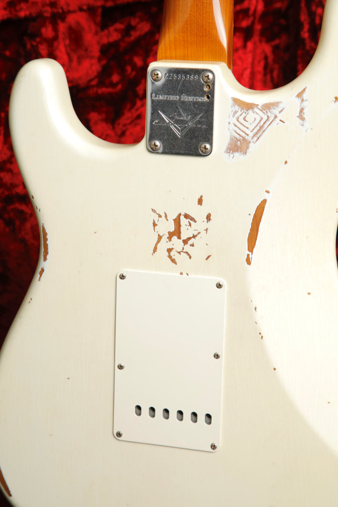 Fender Custom Shop LTD Roasted Tomatillo Stratocaster Aged Olympic White Relic Pre-Owned