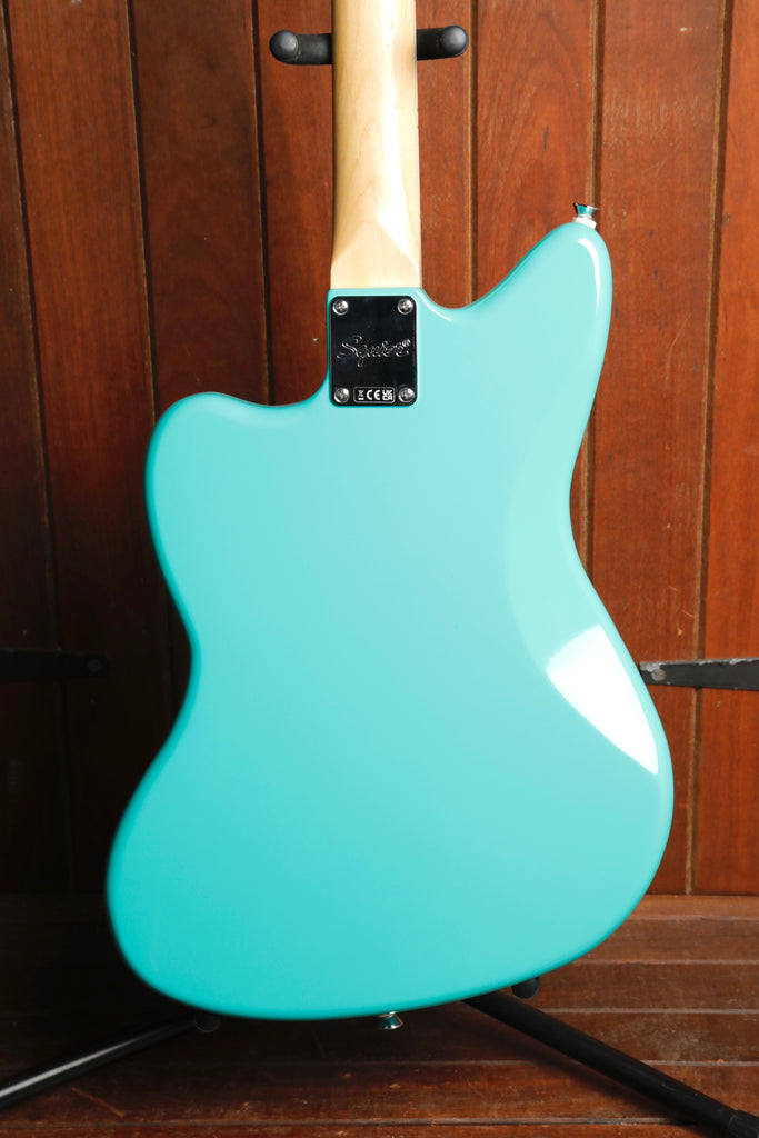 Squier Paranormal Baritone Jazzmaster HH Sea Foam Green Electric Guitar