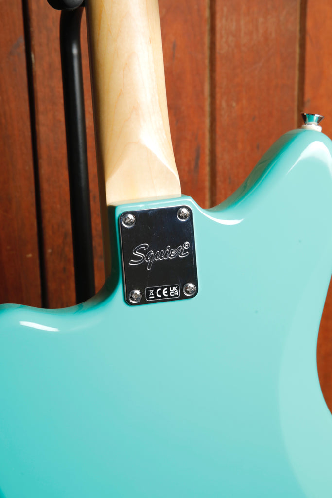 Squier Paranormal Baritone Jazzmaster HH Sea Foam Green Electric Guitar