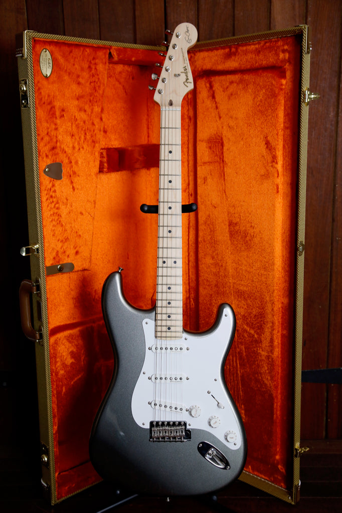Fender American Eric Clapton Stratocaster Pewter Electric Guitar Pre-Owned