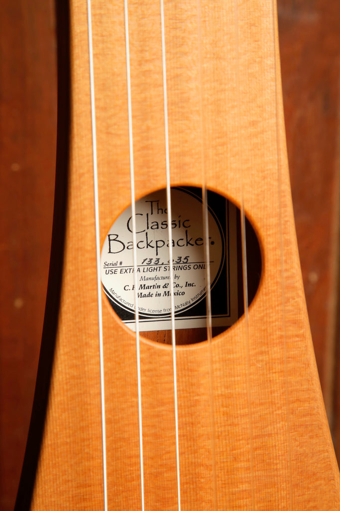 Martin Backpacker Nylon String Travel Acoustic Guitar Pre-Owned