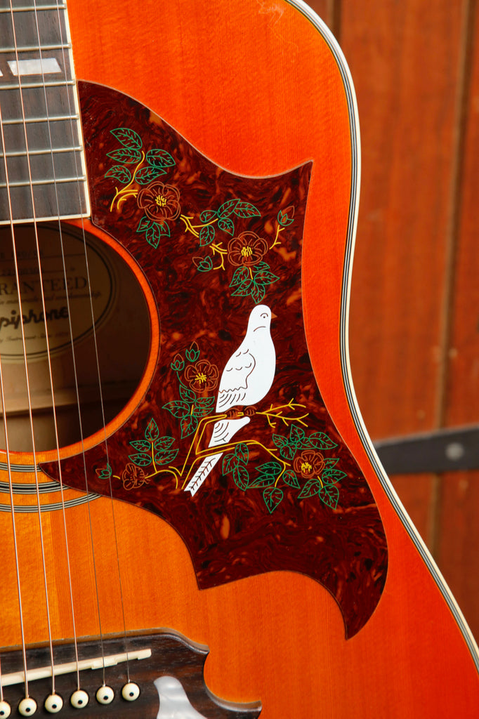 Epiphone Dove Pro Vintage Burst Acoustic-Electric Guitar Pre-Owned