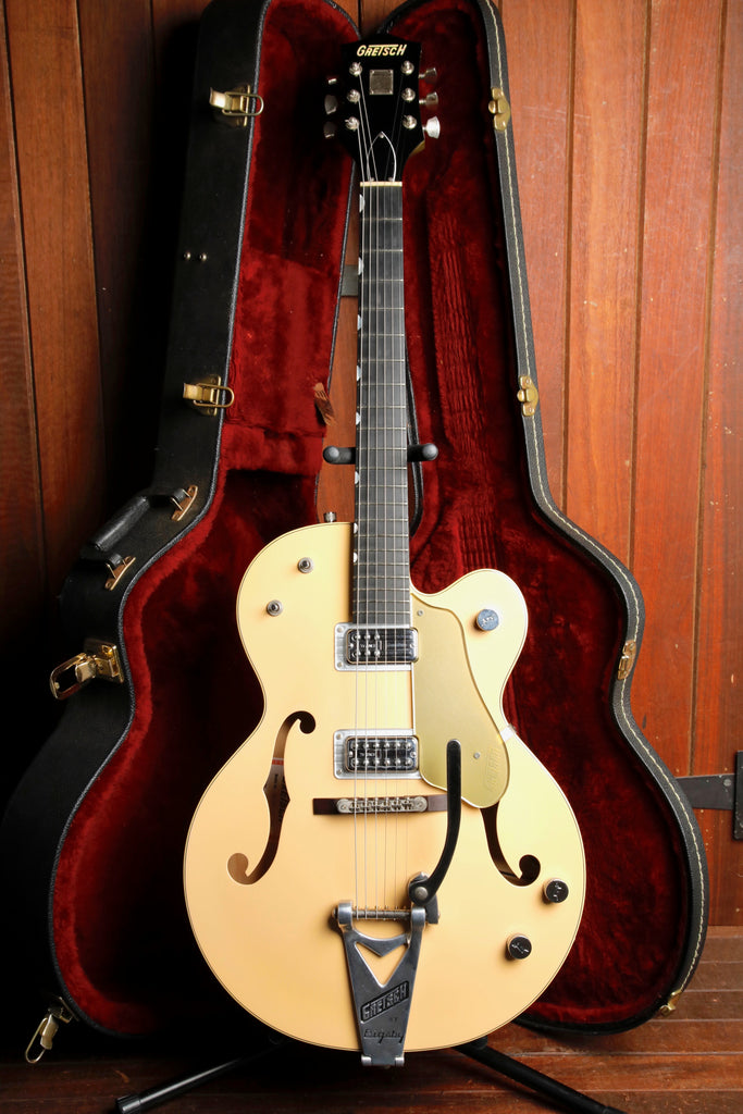 Gretsch G6118T-LTV 125th Anniversary Jaguar Tan Hollowbody Electric Guitar 2008 Pre-Owned