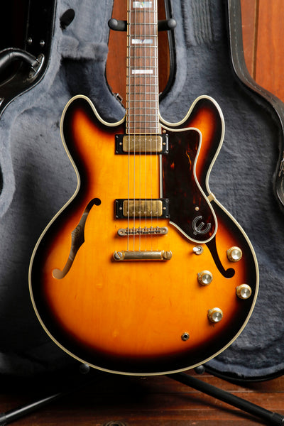 Epiphone Elitist Sheraton Vintage Sunburst Electric Guitar Made In Japan 2006 Pre-Owned