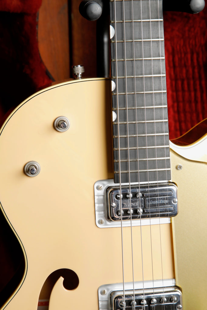 Gretsch G6118T-LTV 125th Anniversary Jaguar Tan Hollowbody Electric Guitar 2008 Pre-Owned