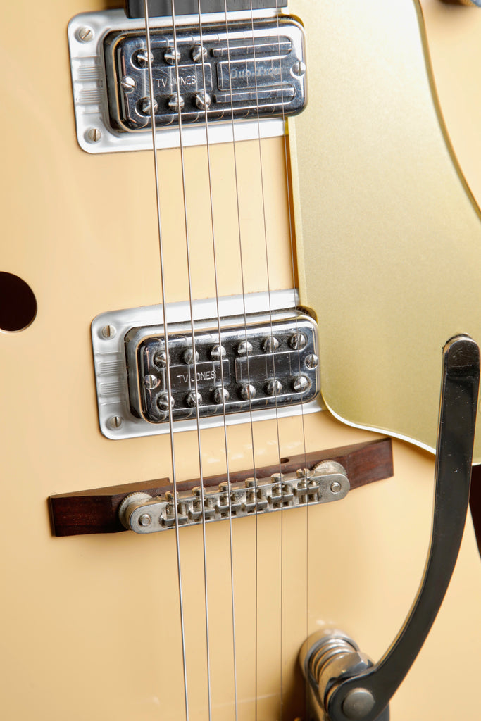 Gretsch G6118T-LTV 125th Anniversary Jaguar Tan Hollowbody Electric Guitar 2008 Pre-Owned