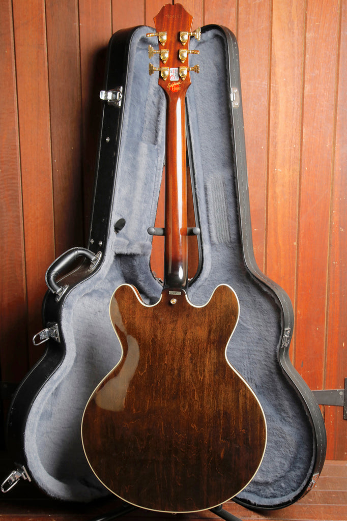 Epiphone Elitist Sheraton Vintage Sunburst Electric Guitar Made In Japan 2006 Pre-Owned