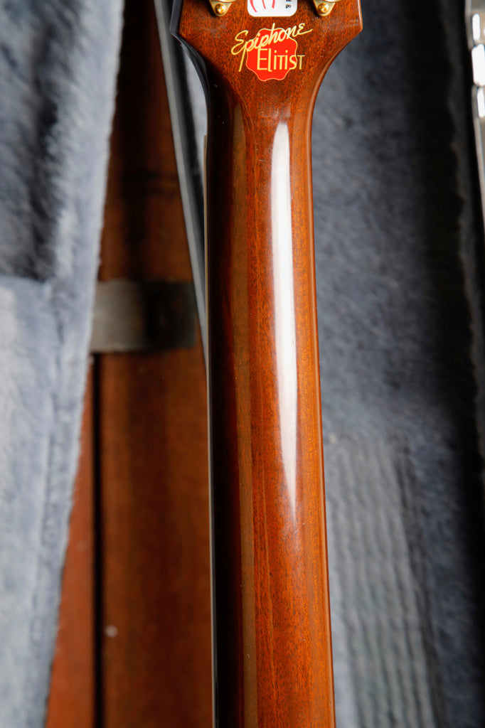 Epiphone Elitist Sheraton Vintage Sunburst Electric Guitar Made In Japan 2006 Pre-Owned