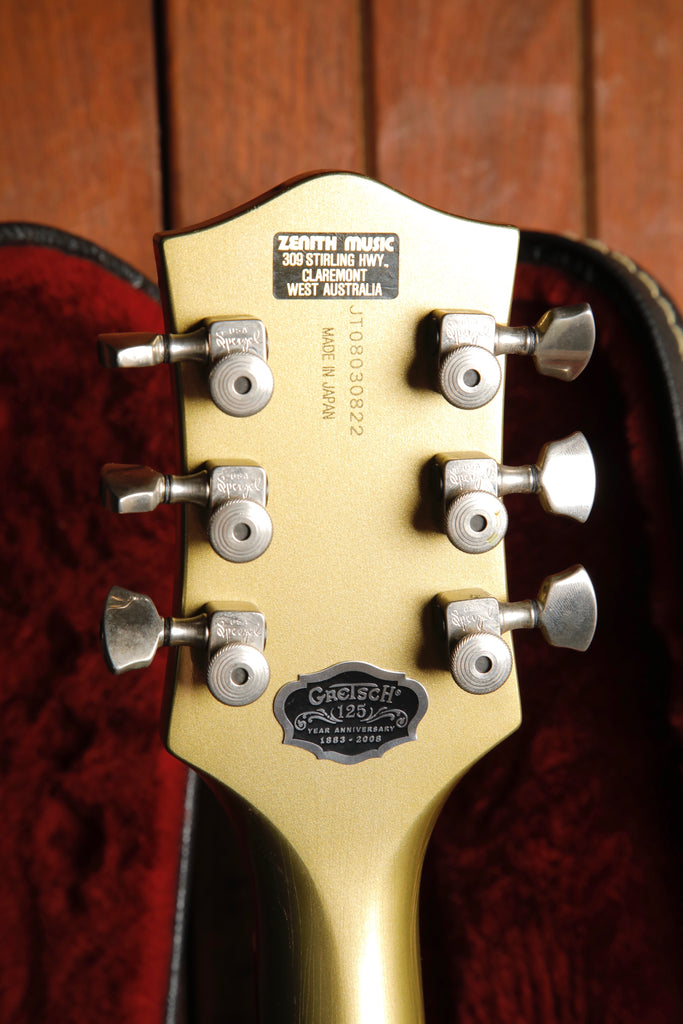 Gretsch G6118T-LTV 125th Anniversary Jaguar Tan Hollowbody Electric Guitar 2008 Pre-Owned