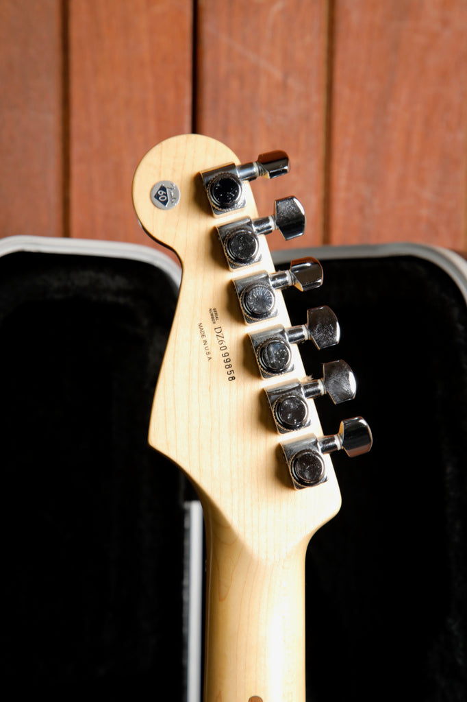 Fender American Deluxe Stratocaster HSS Olympic Pearl Electric Guitar 2006 Pre-Owned