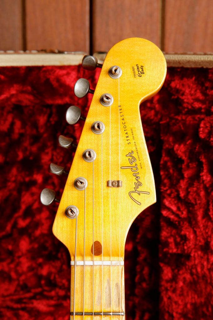 Fender Custom Shop LTD 1955 Stratocaster Sunburst Relic Electric Guitar 2015 Pre-Owned