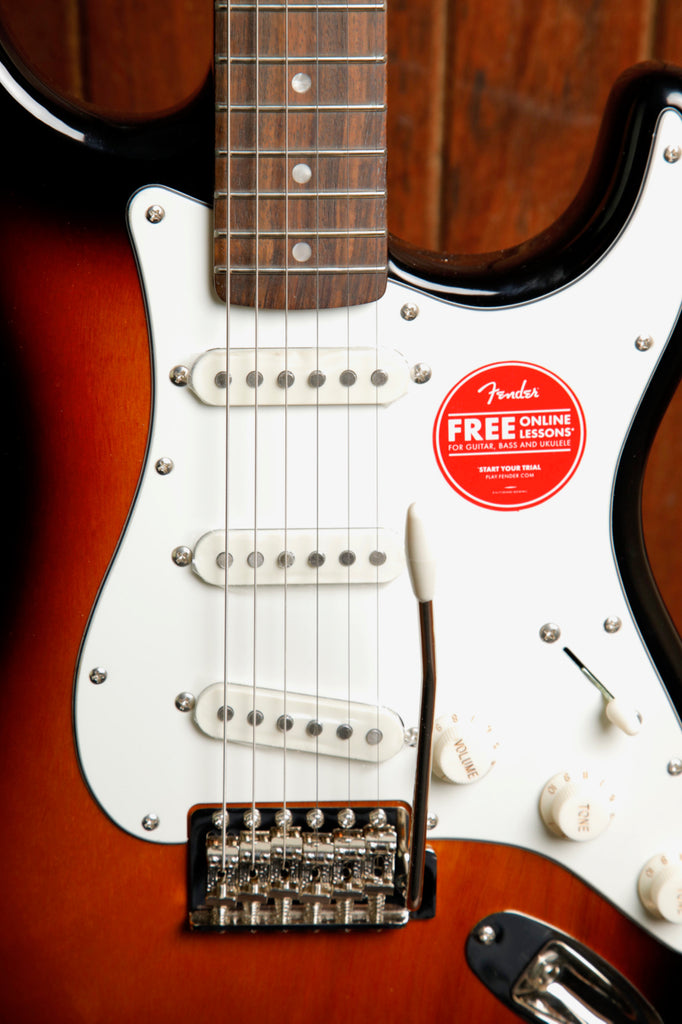 Squier Classic Vibe '60s Stratocaster 3-Tone Sunburst Electric Guitar