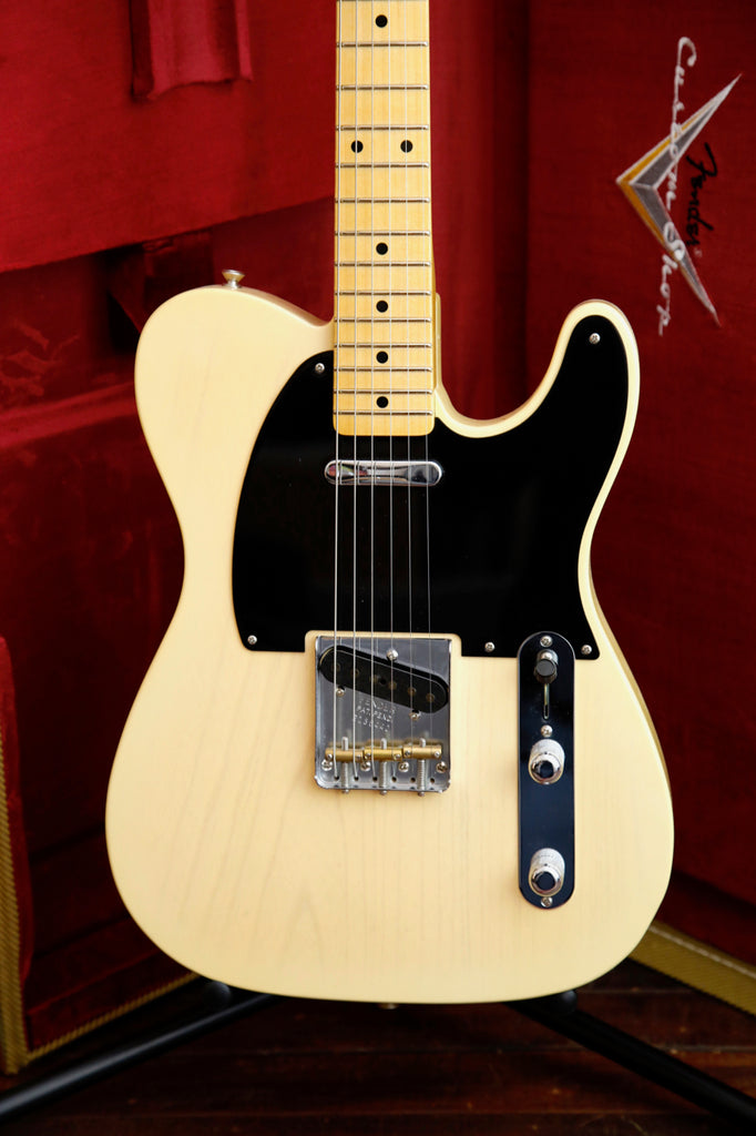 Fender Custom Shop 1954 Telecaster DLX Closet Classic Nocaster Blonde