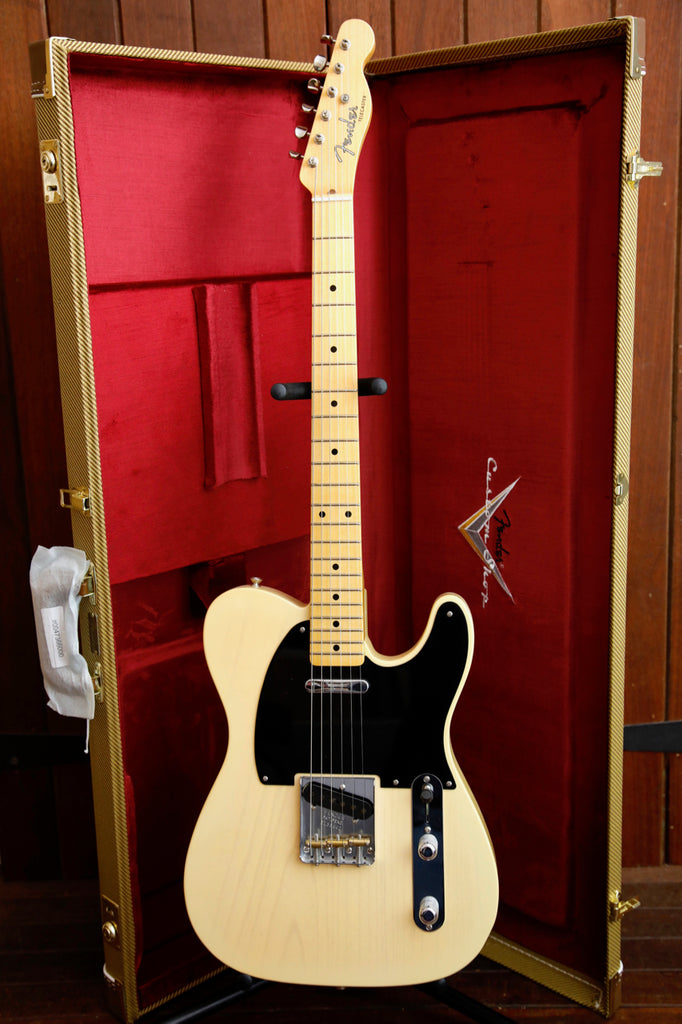 Fender Custom Shop 1954 Telecaster DLX Closet Classic Nocaster Blonde