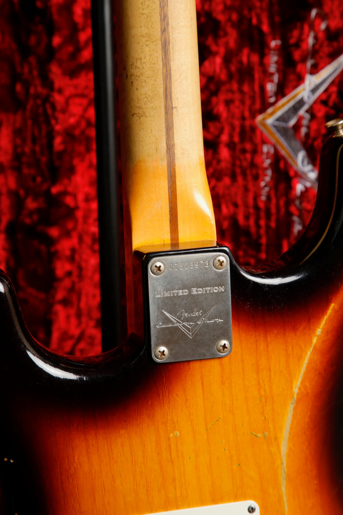 Fender Custom Shop LTD 1955 Stratocaster Sunburst Relic Electric Guitar 2015 Pre-Owned