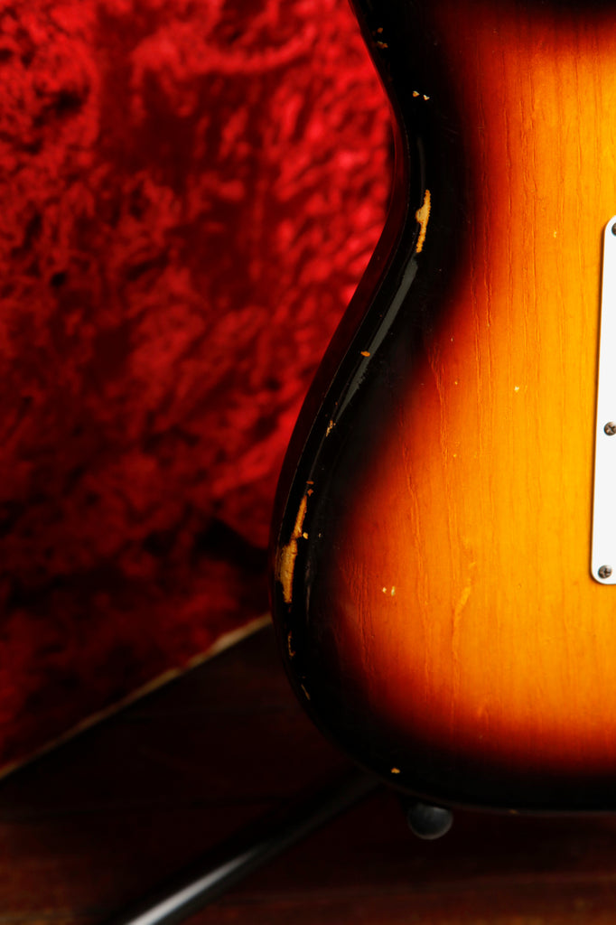 Fender Custom Shop LTD 1955 Stratocaster Sunburst Relic Electric Guitar 2015 Pre-Owned