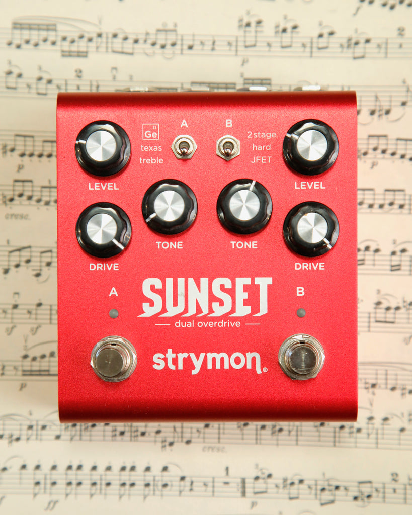 Strymon Sunset Dual Overdrive Boost Pedal Pre-Owned
