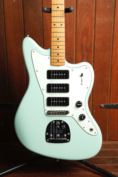Fender Noventa Jazzmaster Surf Green Electric Guitar 2021 Pre-Owned