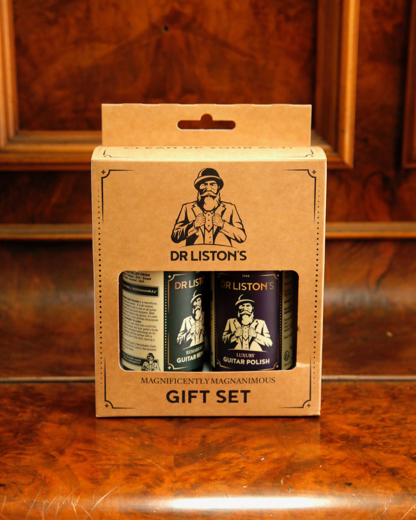 Dr Liston's Gift Set / Guitar Remedy, Guitar Polish & Cloth