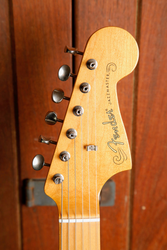 Fender Noventa Jazzmaster Surf Green Electric Guitar 2021 Pre-Owned