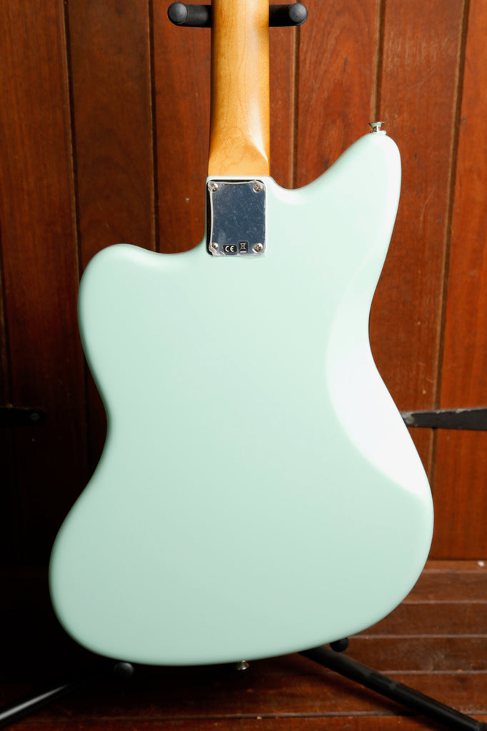 Fender Noventa Jazzmaster Surf Green Electric Guitar 2021 Pre-Owned