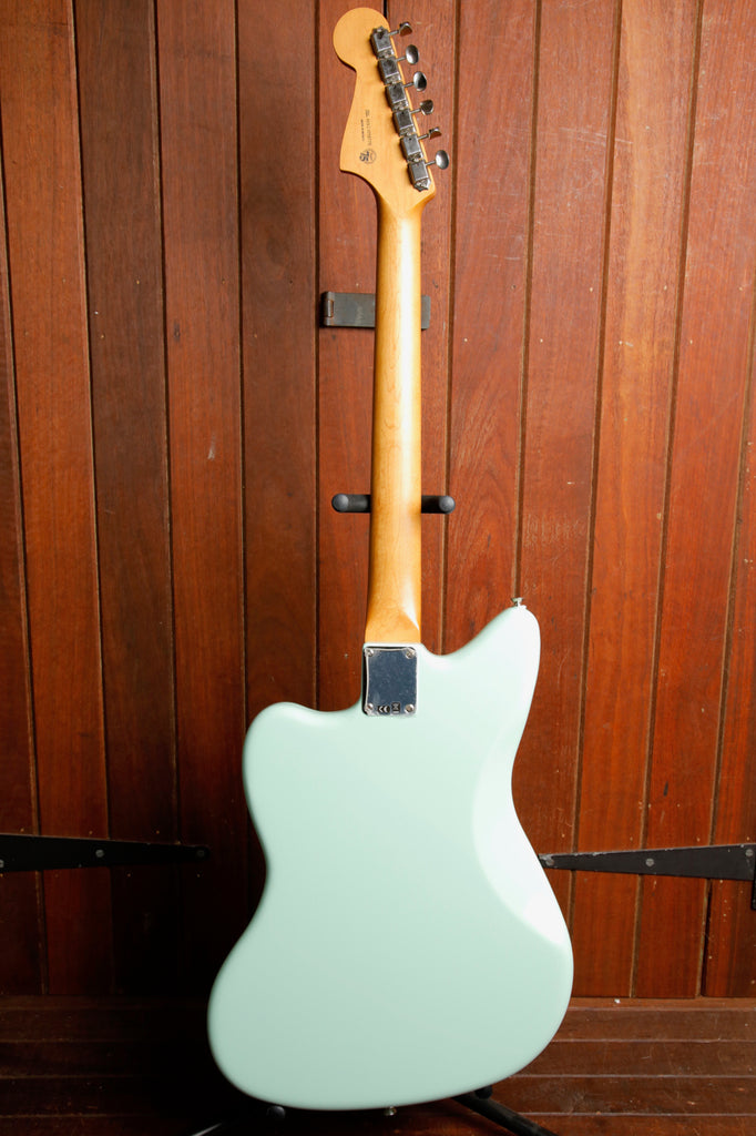 Fender Noventa Jazzmaster Surf Green Electric Guitar 2021 Pre-Owned