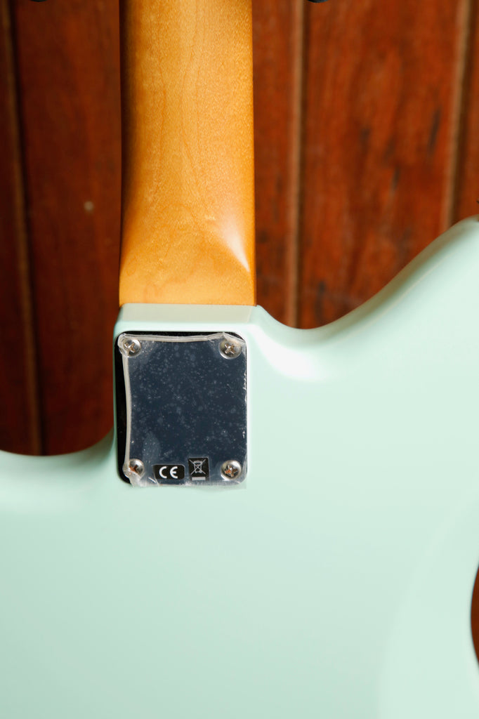 Fender Noventa Jazzmaster Surf Green Electric Guitar 2021 Pre-Owned