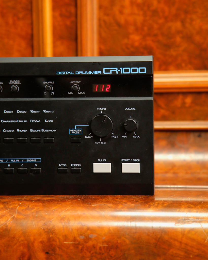 Roland CR-1000 Digital Drummer 1980s Drum Machine Pre-Owned