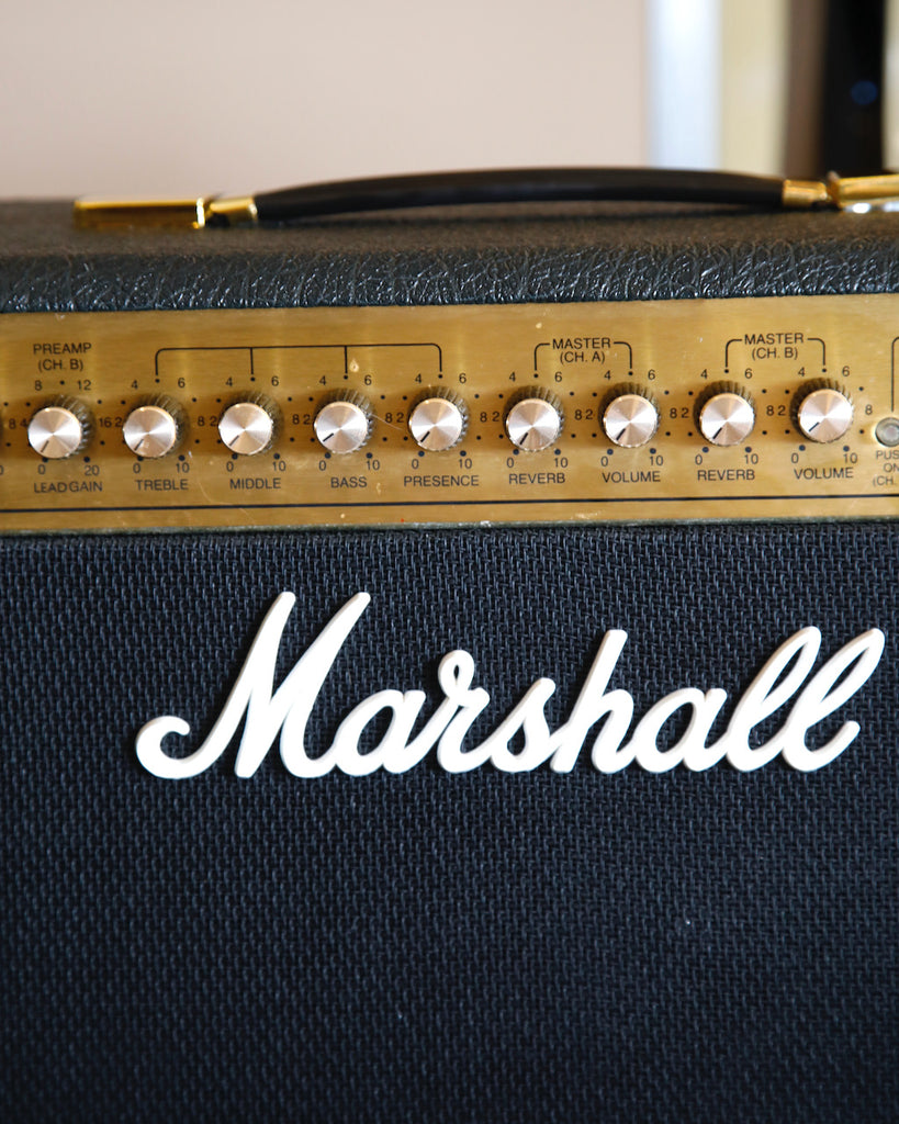 Marshall JCM 900 Model 4502 50-Watt Hi Gain Dual Reverb 2x12" Valve Combo Amplifier Pre-Owned