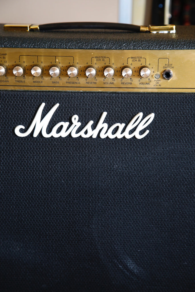 Marshall JCM 900 Model 4502 50-Watt Hi Gain Dual Reverb 2x12" Valve Combo Amplifier Pre-Owned