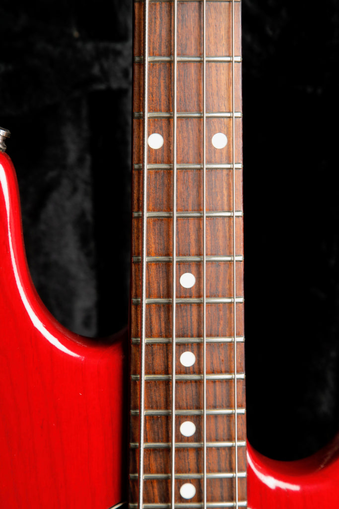 Ernie Ball Music Man StingRay 4 Cherry Red Bass Guitar 1994 Pre-Owned