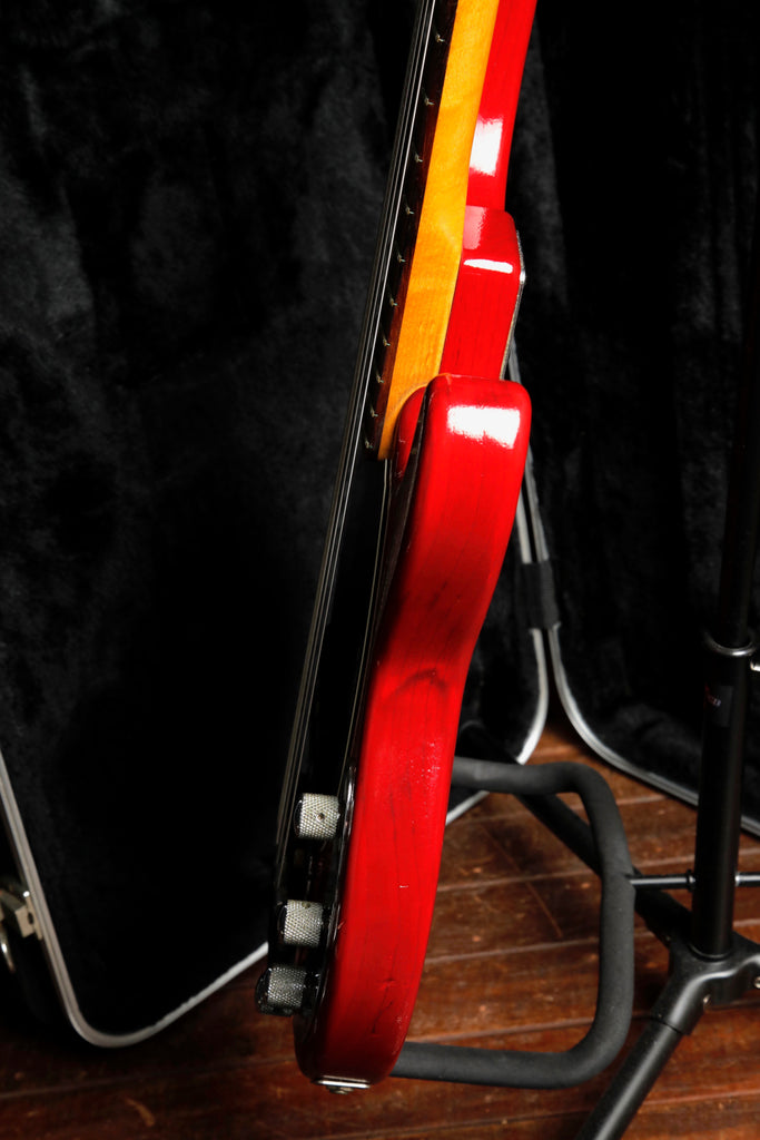 Ernie Ball Music Man StingRay 4 Cherry Red Bass Guitar 1994 Pre-Owned