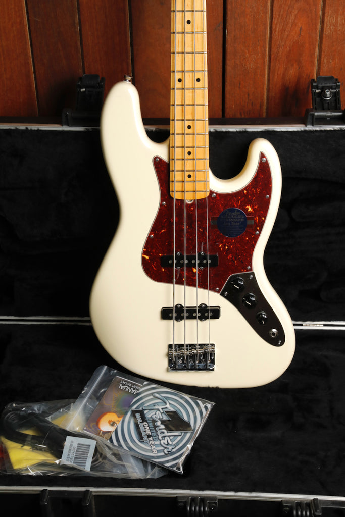 Fender American Standard Jazz Bass Olympic White 2012 Pre-Owned