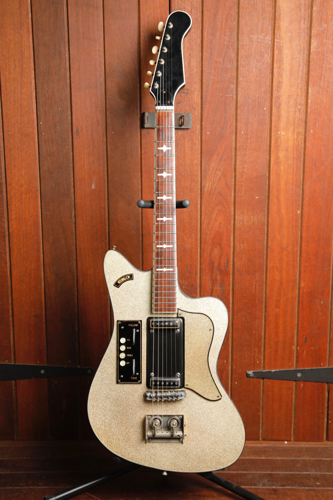 EKO 500/2 Gold Sparkle Electric Guitar 1960s Made in Italy Pre-Owned