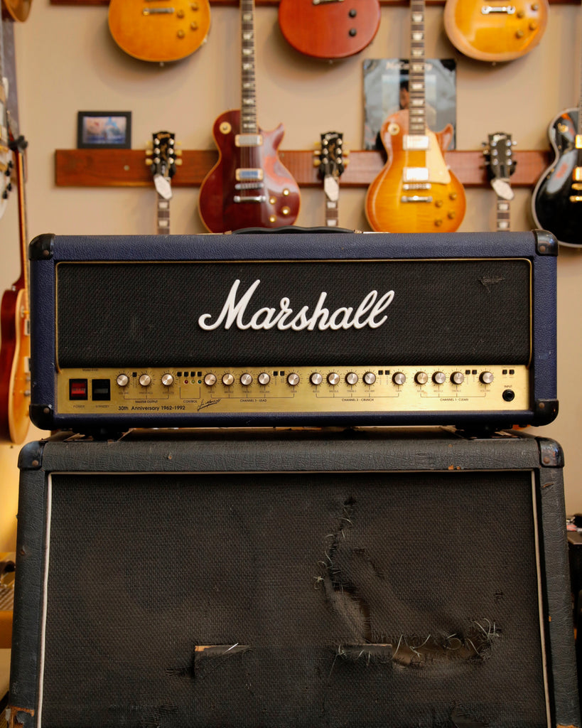 Marshall 6100 30th Anniversary Series 3-Channel 100-Watt Guitar Valve Amplifier Head Pre-Owned