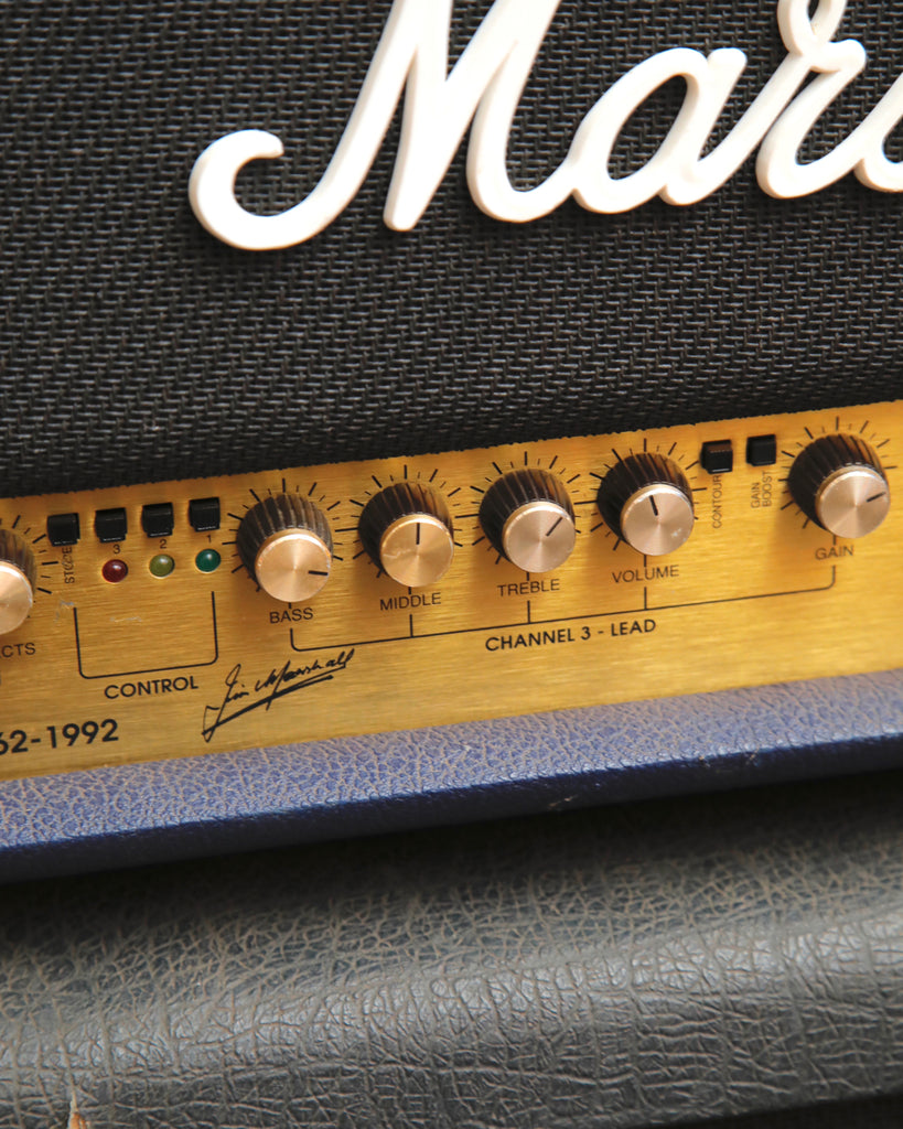 Marshall 6100 30th Anniversary Series 3-Channel 100-Watt Guitar Valve Amplifier Head Pre-Owned