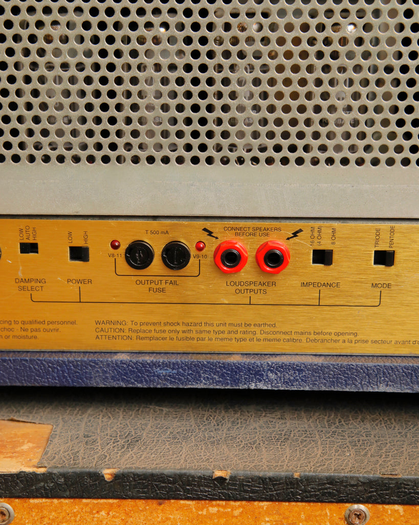 Marshall 6100 30th Anniversary Series 3-Channel 100-Watt Guitar Valve Amplifier Head Pre-Owned