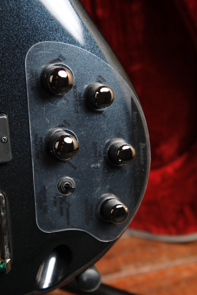 Ibanez SR305E Iron Pewter 5-String Electric Bass Guitar Pre-Owned