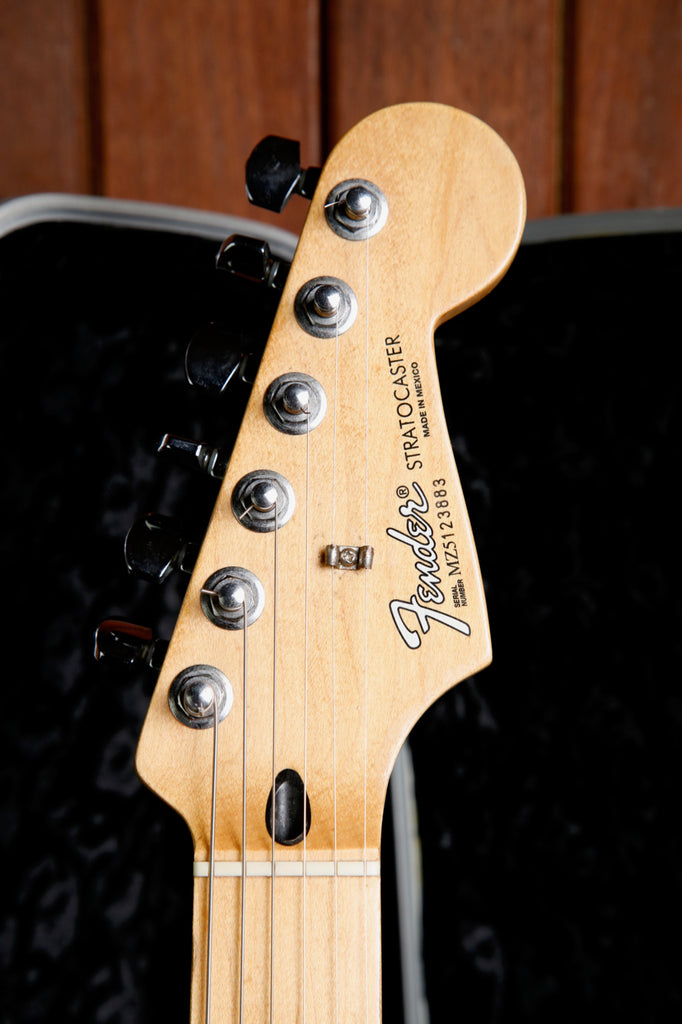 Fender Standard Stratocaster Black Electric Guitar 2006 Pre-Owned