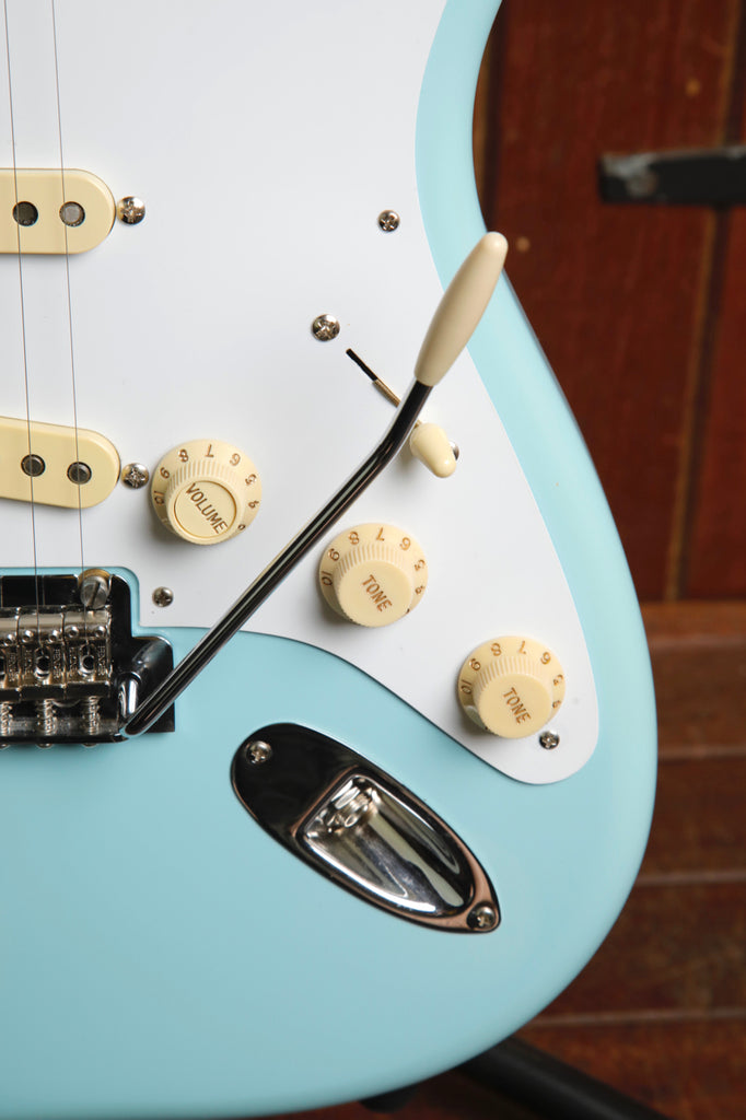 Fender Vintera '50s Stratocaster Modified Daphne Blue Electric Guitar Pre-Owned