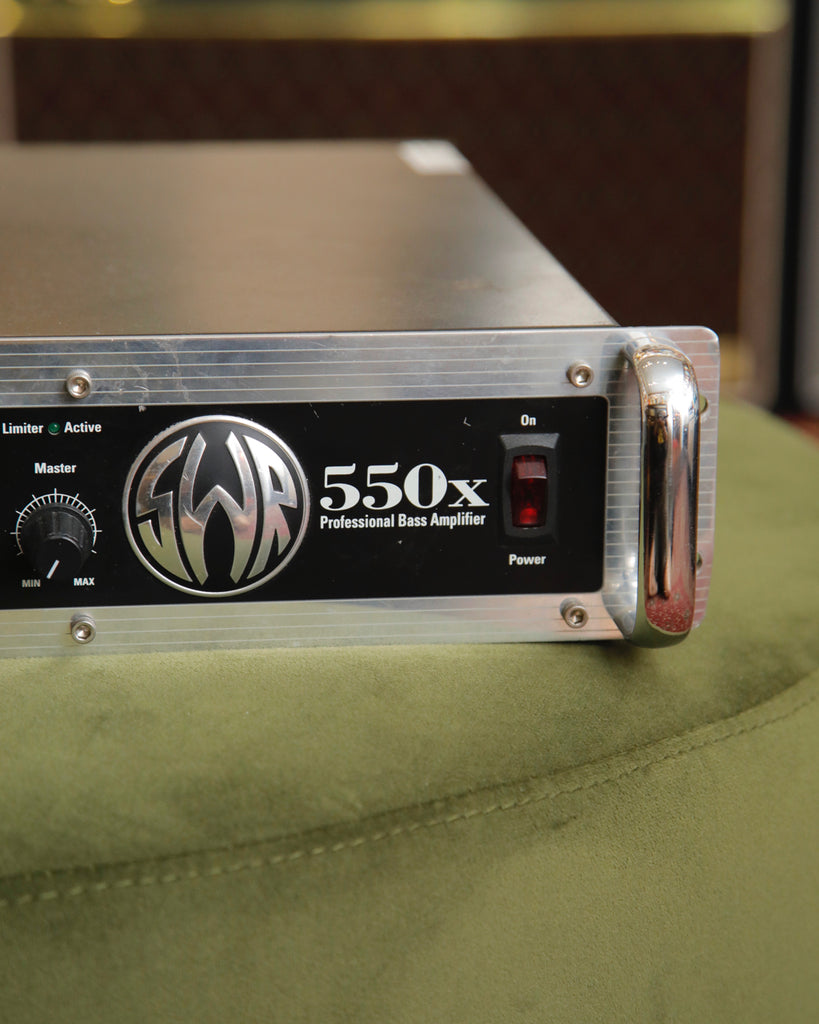 SWR 550X Bass Amplifier Head For Parts or Repair