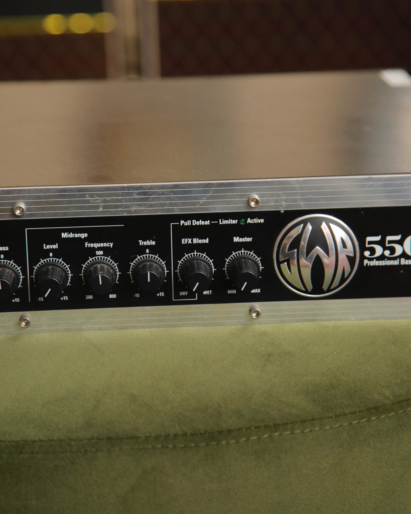 SWR 550X Bass Amplifier Head For Parts or Repair
