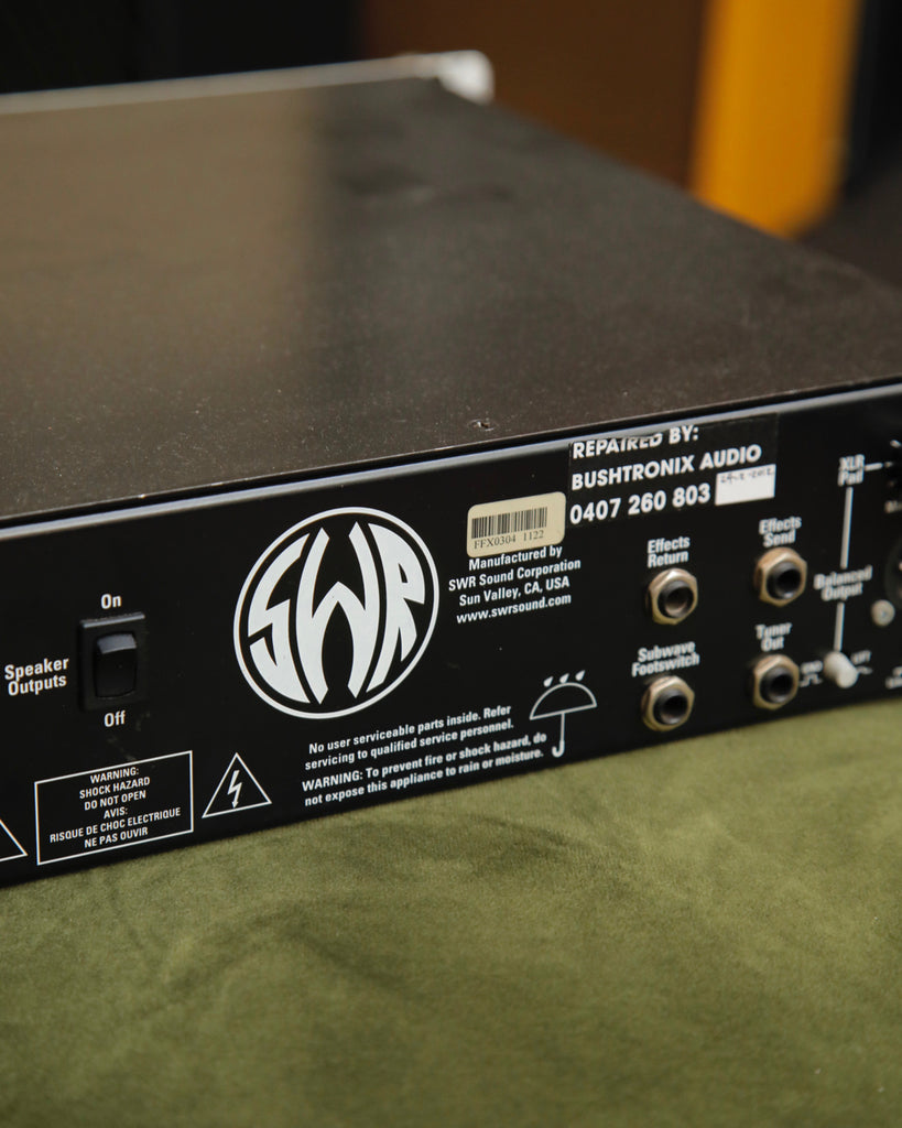 SWR 550X Bass Amplifier Head For Parts or Repair