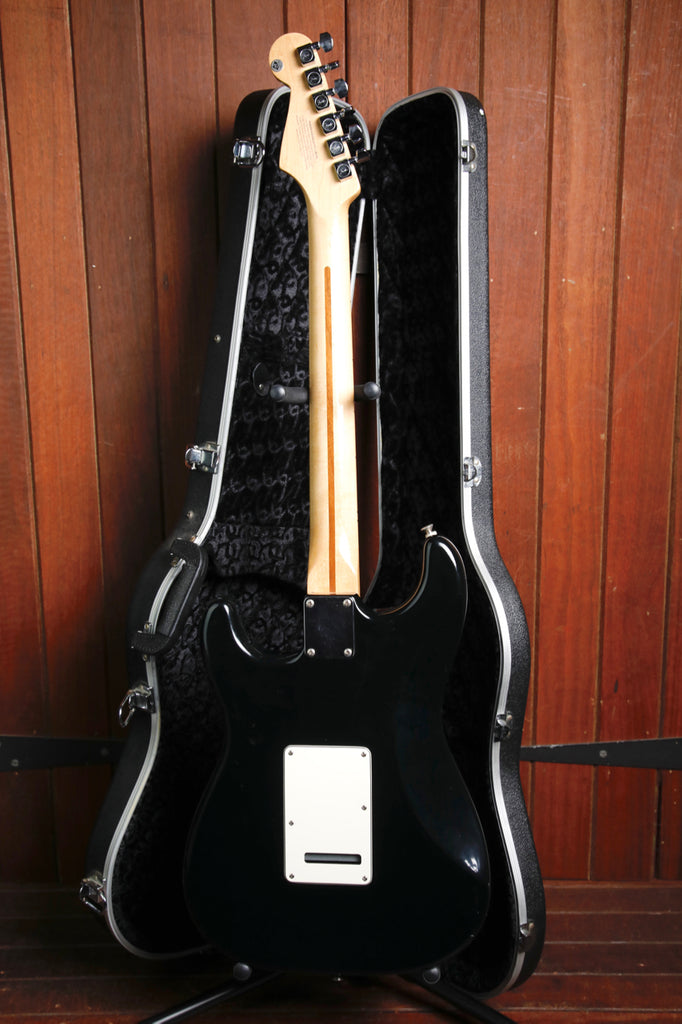 Fender Standard Stratocaster Black Electric Guitar 2006 Pre-Owned