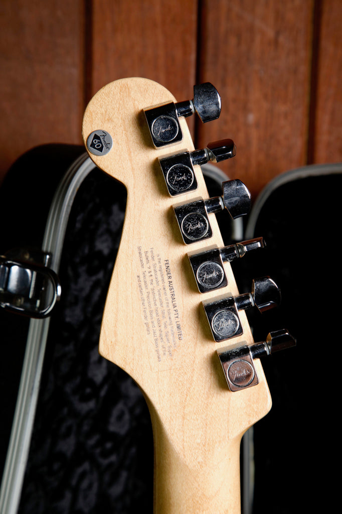 Fender Standard Stratocaster Black Electric Guitar 2006 Pre-Owned