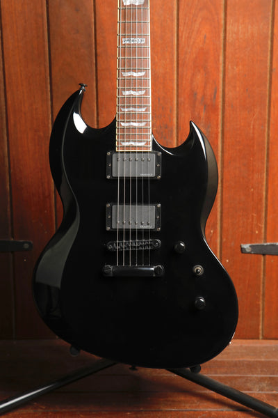 ESP LTD Viper-301 Black Electric Guitar Made in Korea Pre-Owned